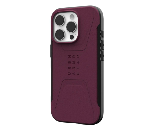 UAG Civilian Magsafe do iPhone 16 Pro Max bordeaux - 1279726 - zdjęcie 2